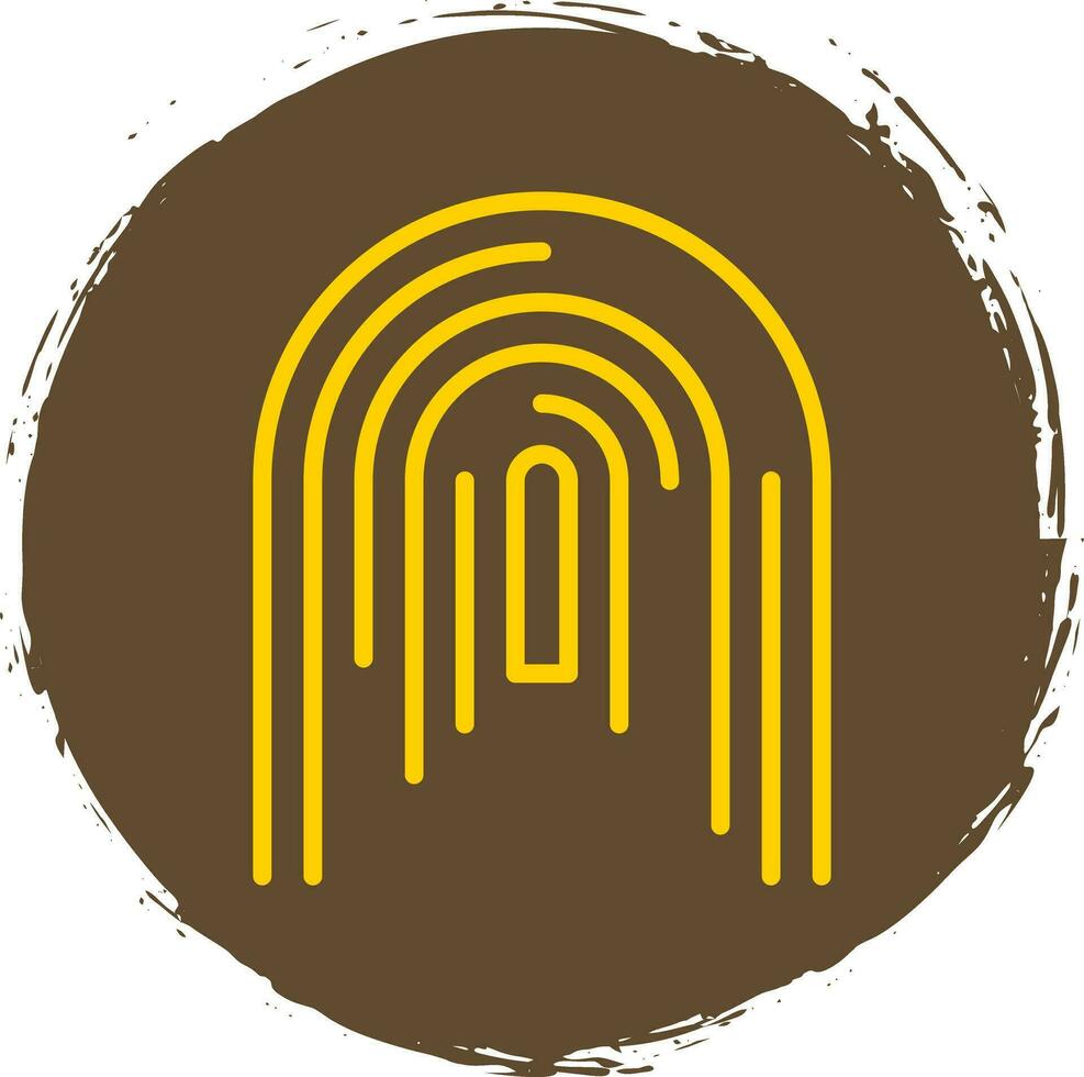 Fingerprint Vector Icon Design