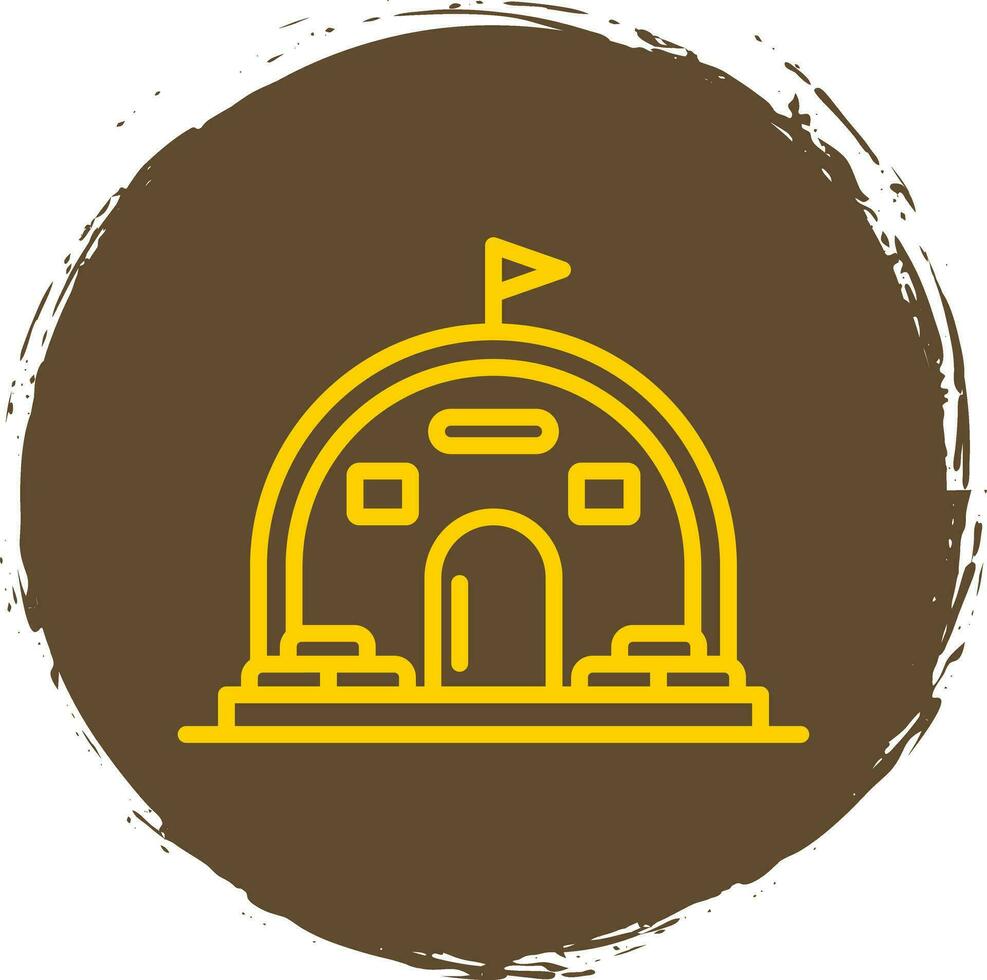 Bunker Vector Icon Design