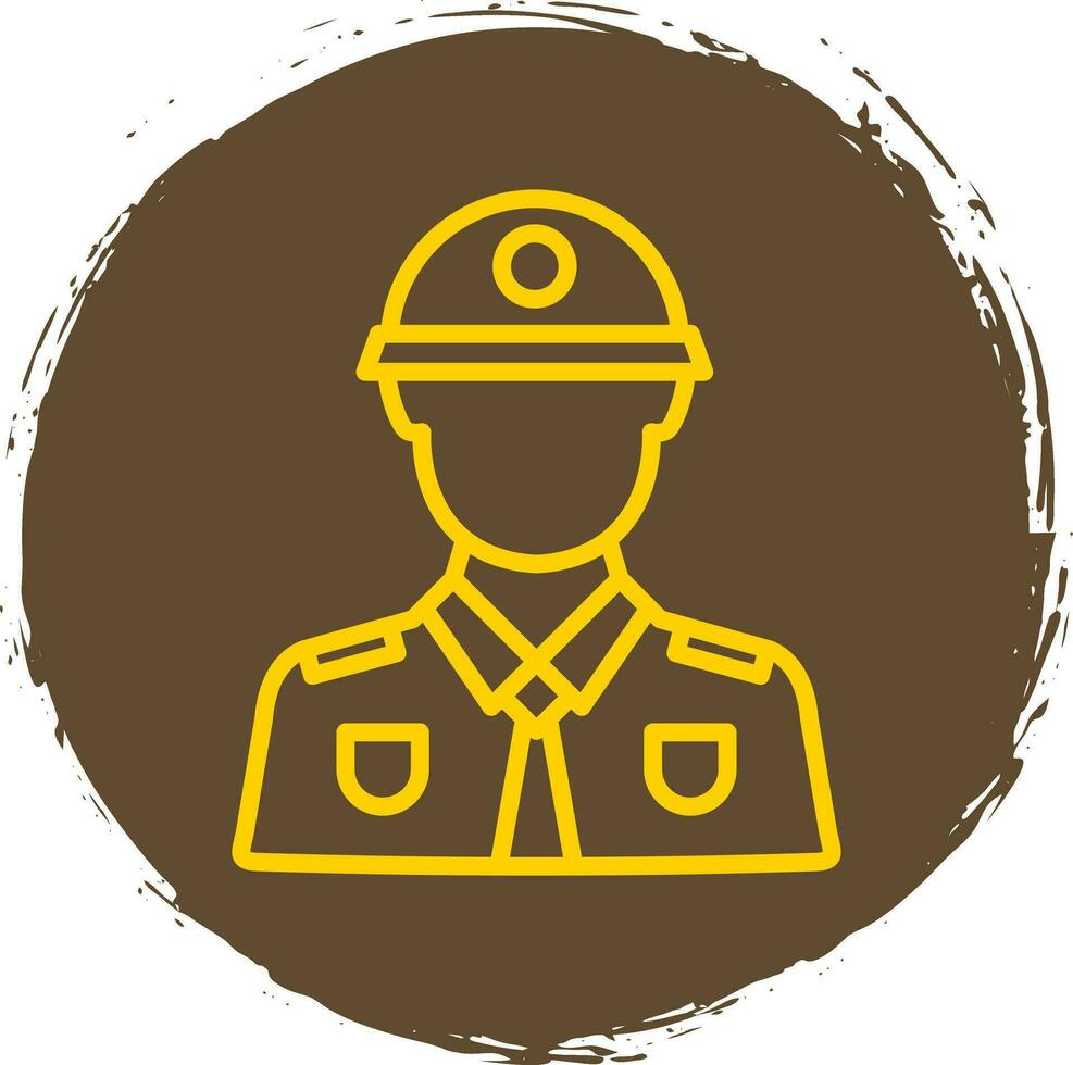 Soldier Vector Icon Design