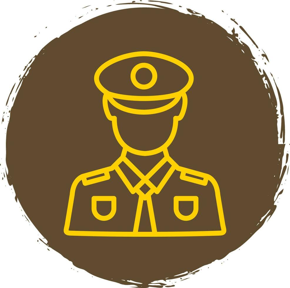 Policeman Vector Icon Design