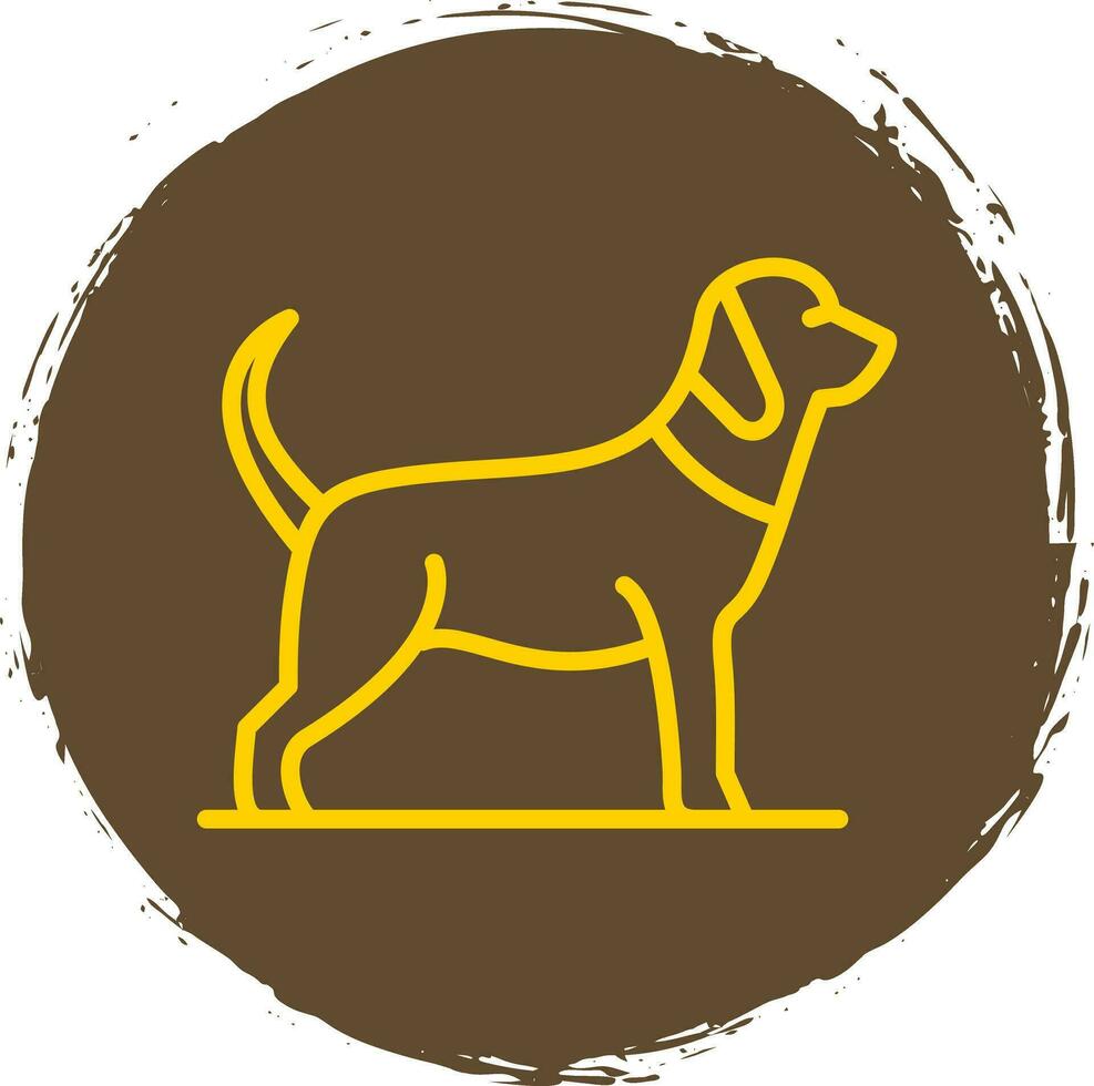 Dog Vector Icon Design
