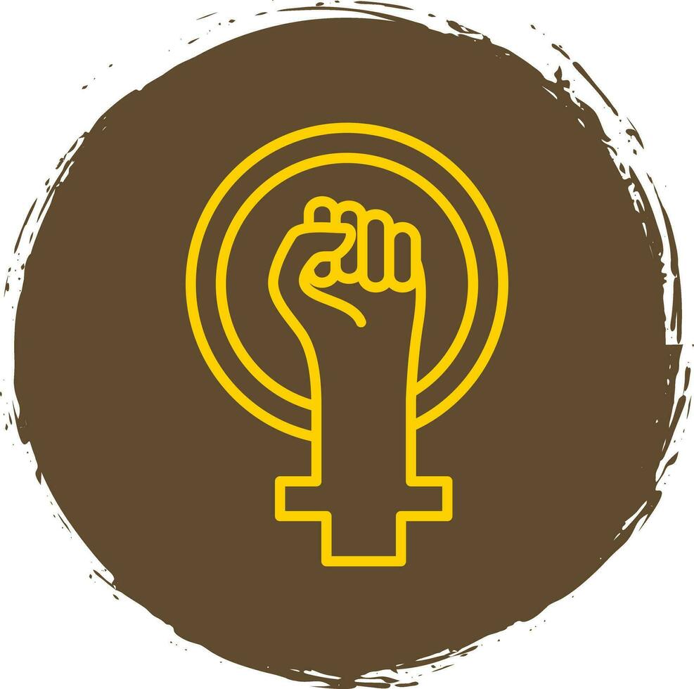 Feminism Vector Icon Design