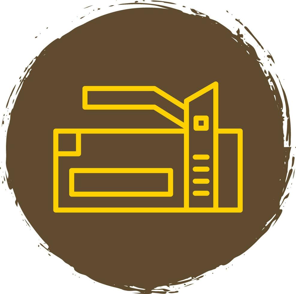 Staple Gun Vector Icon Design