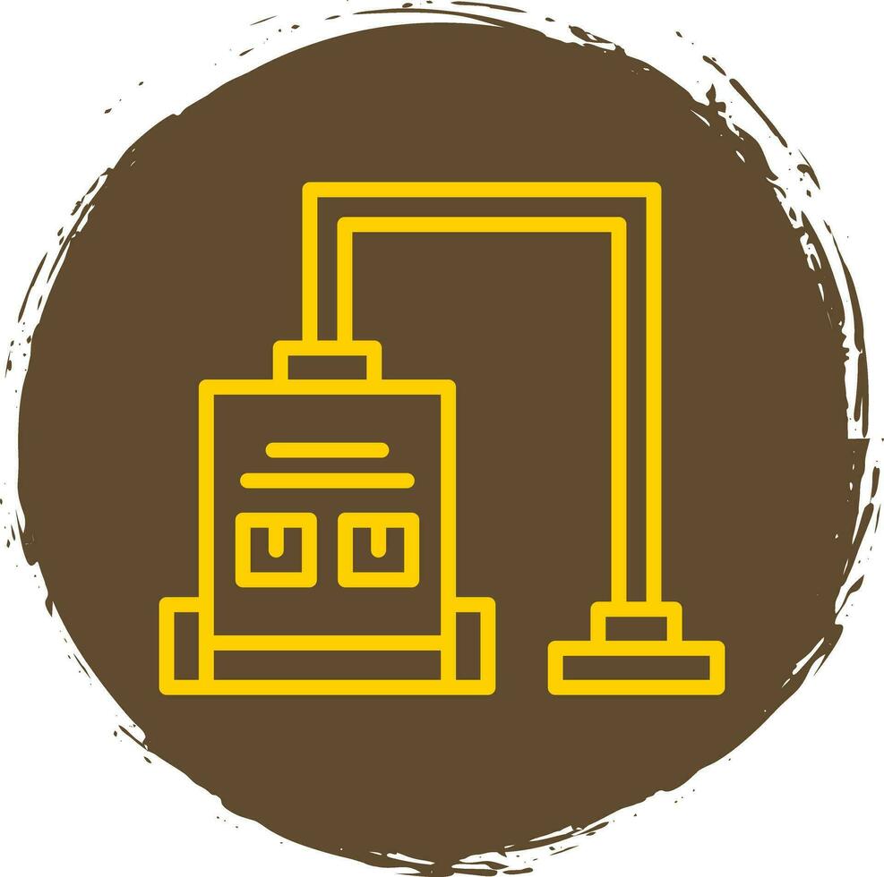 Vacuum Cleaner Vector Icon Design