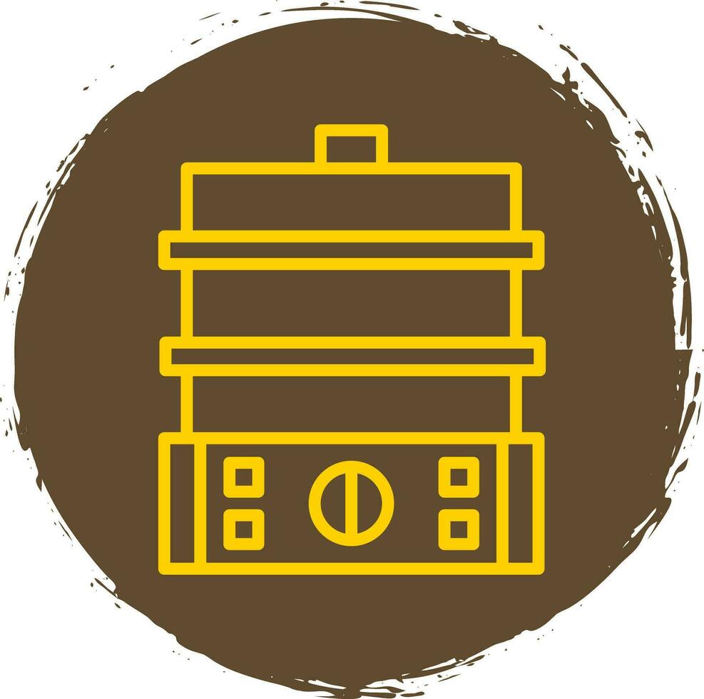 Food Steamer Vector Icon Design