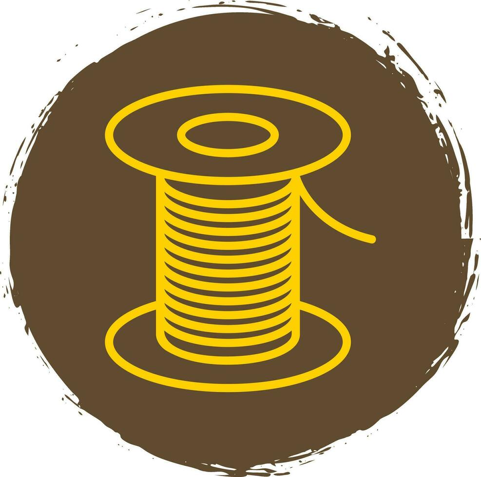 Wire roll Vector Icon Design