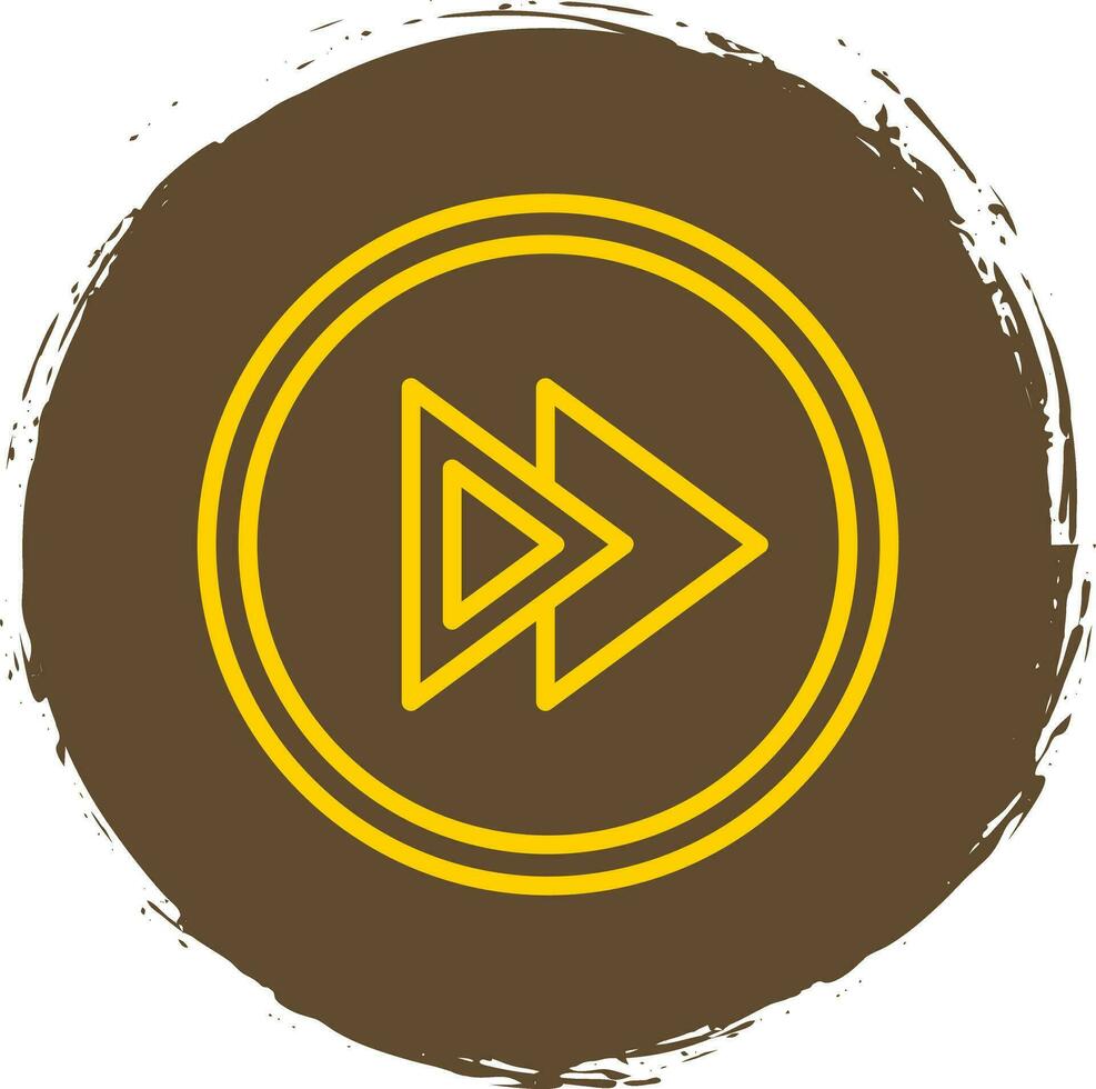 Fast Forward Vector Icon Design