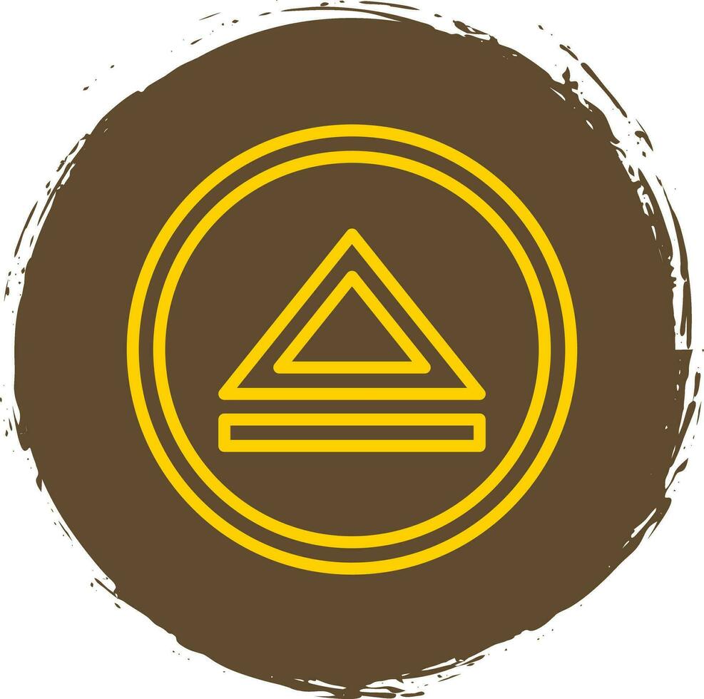Eject Vector Icon Design