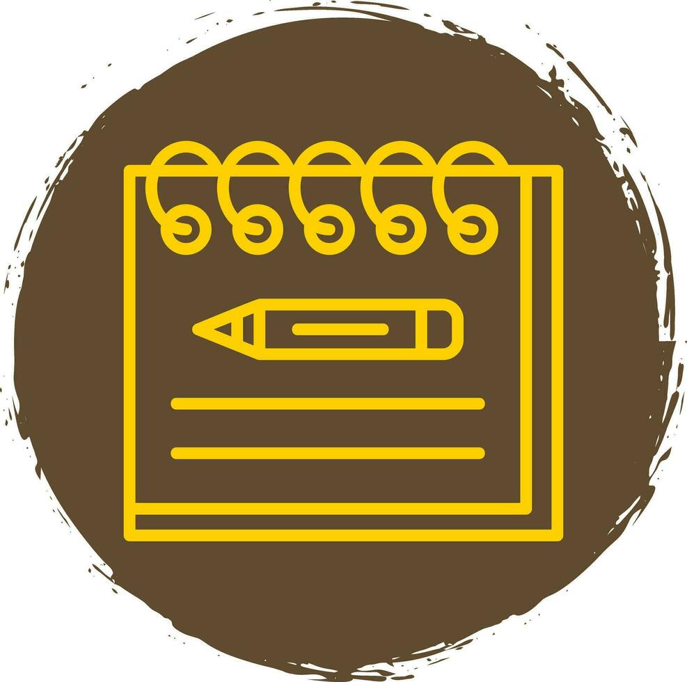 Notepad Vector Icon Design
