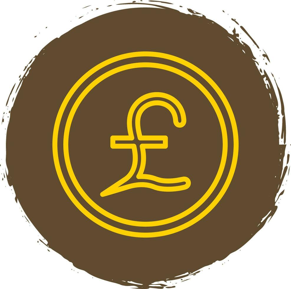 Pound Vector Icon Design