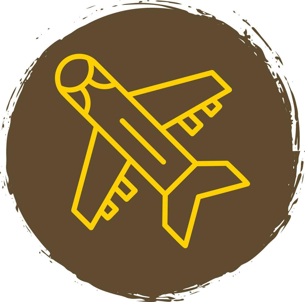 diseño de icono de vector de avión