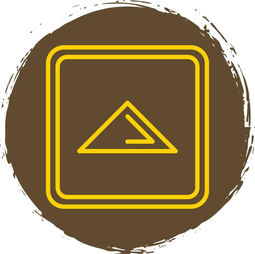 Caret Arrow Up Vector Icon Design