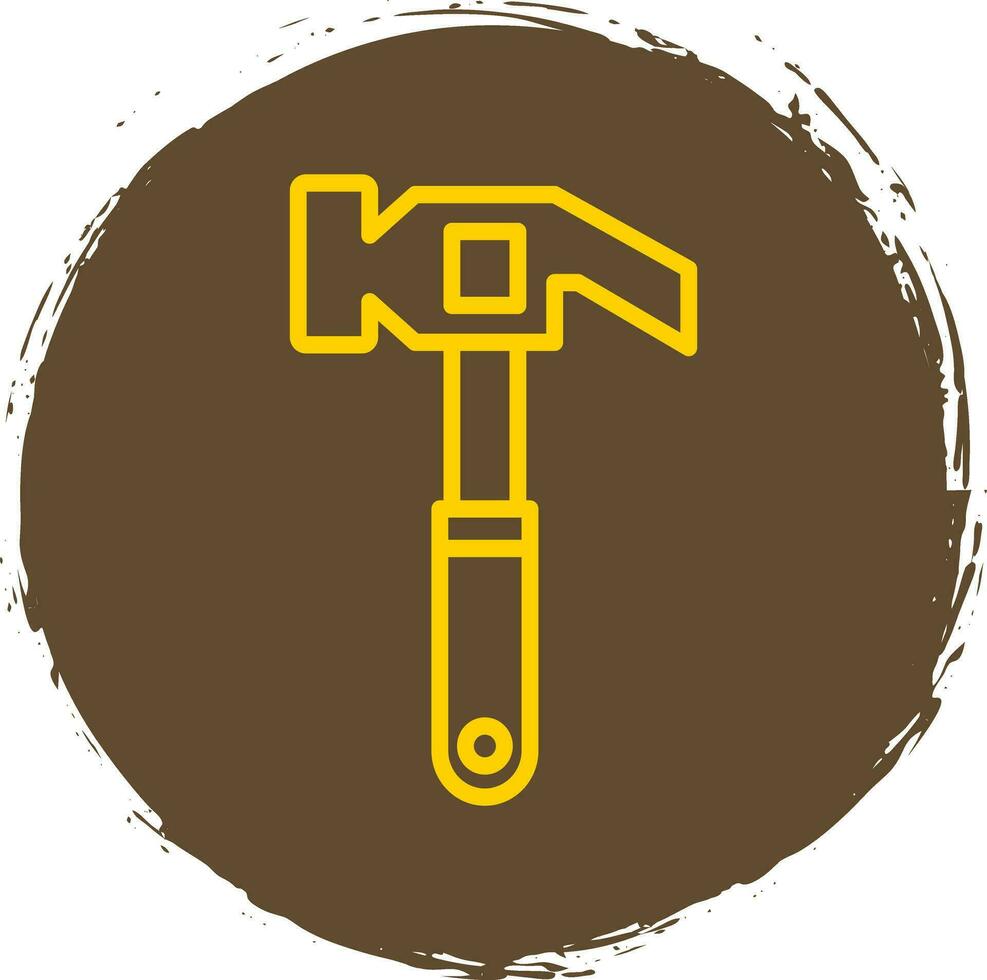 Hammer Vector Icon Design