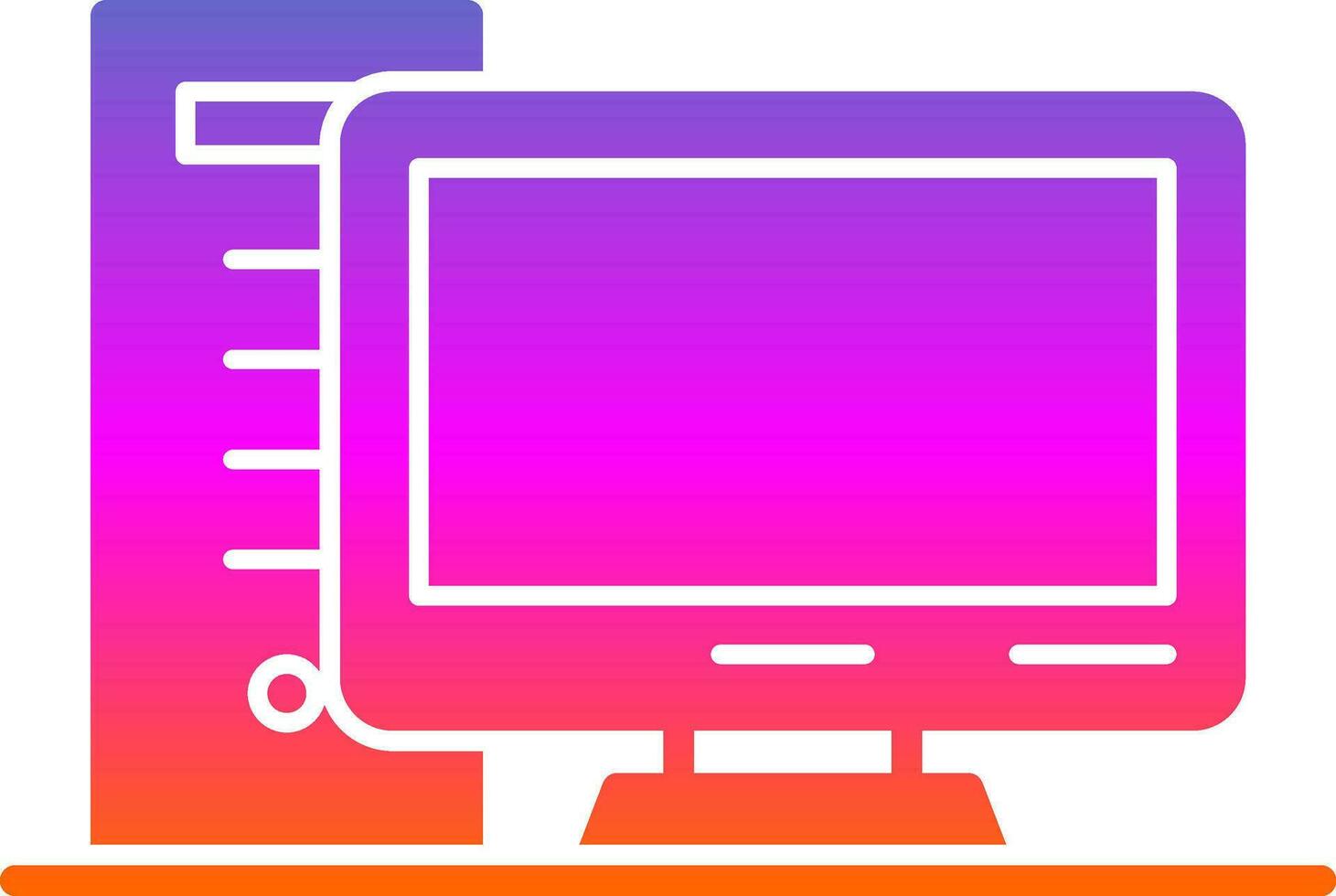 Computer Vector Icon Design