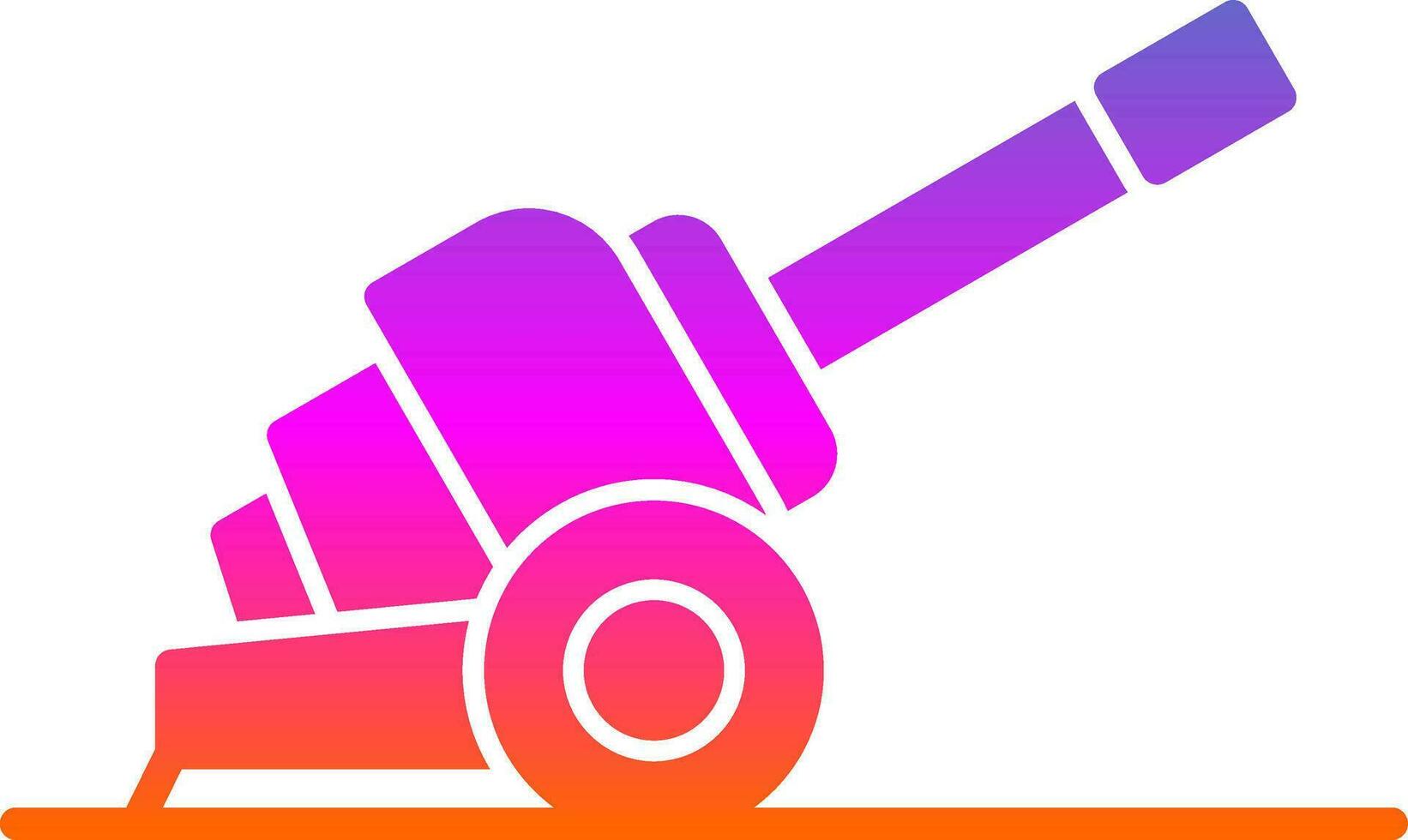 Artillery Vector Icon Design