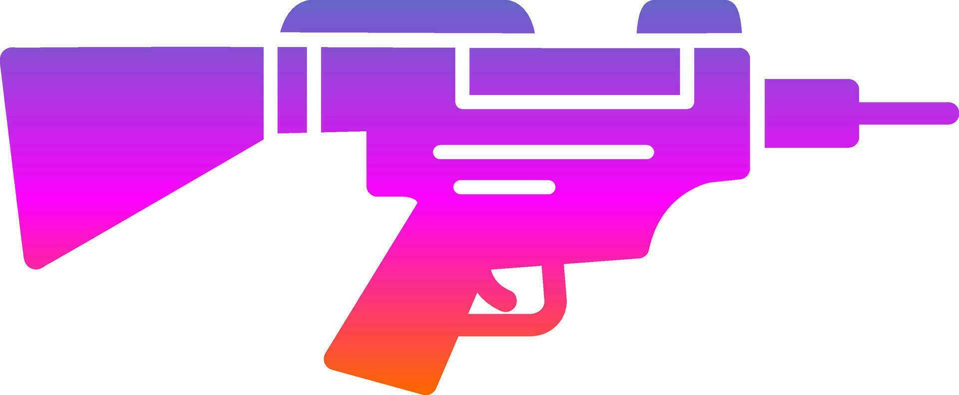 diseño de icono de vector de pistola