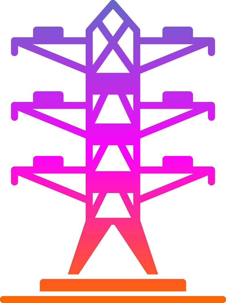 Tower Vector Icon Design
