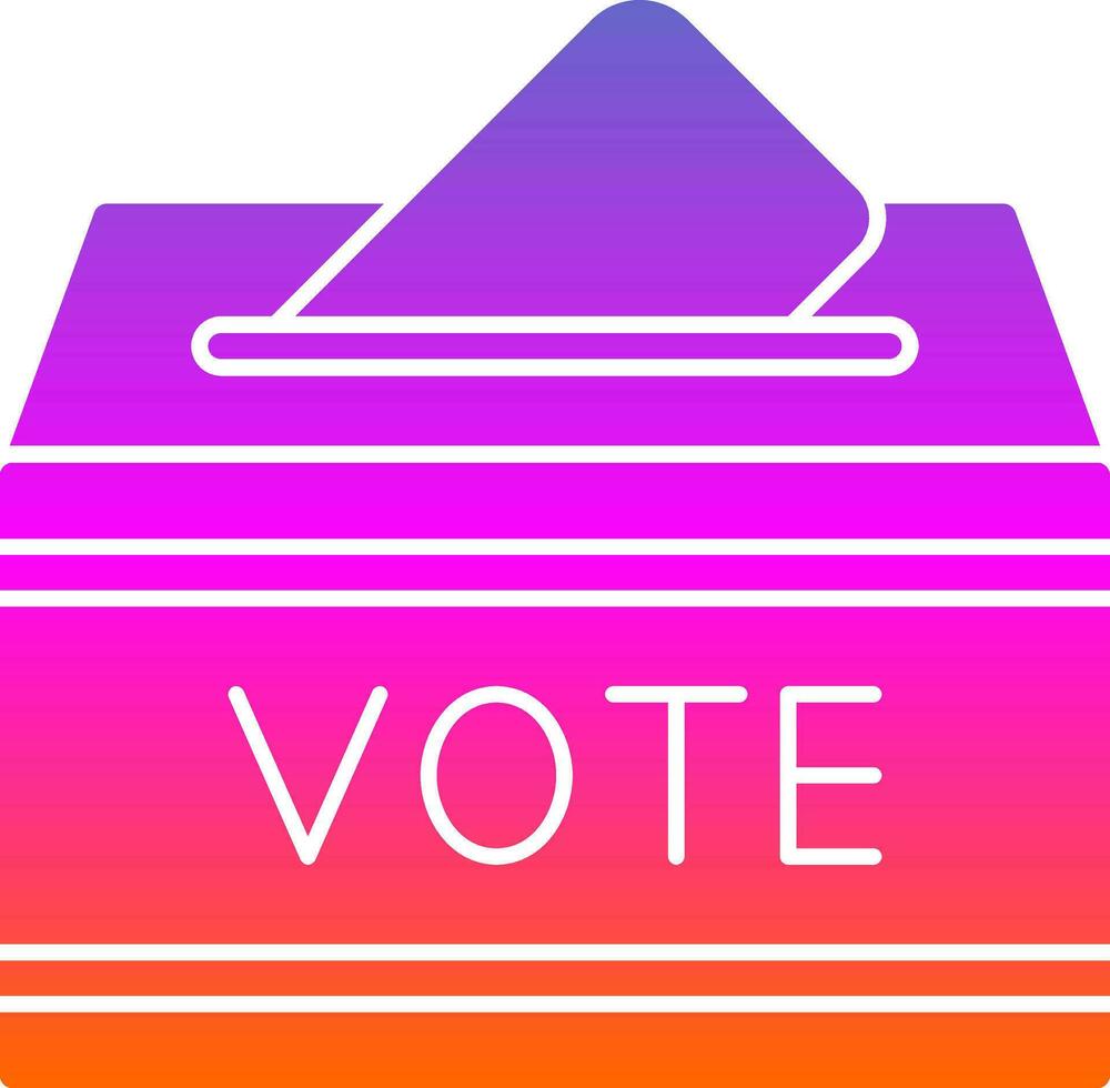 Vote Vector Icon Design