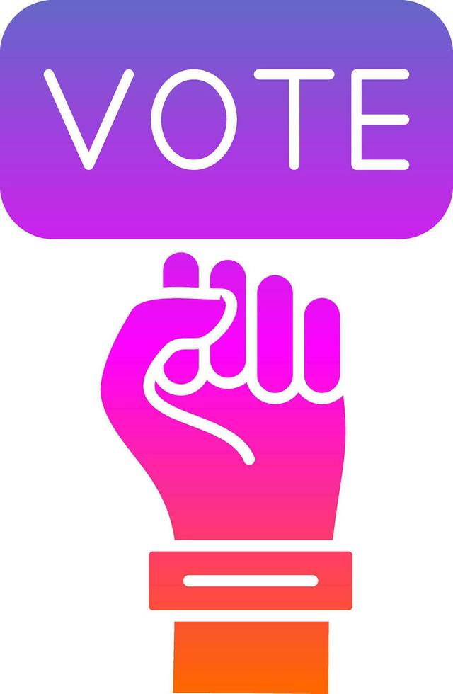 Vote Vector Icon Design