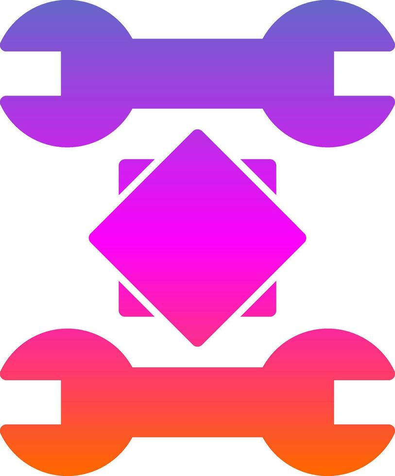 spanner Vector Icon Design