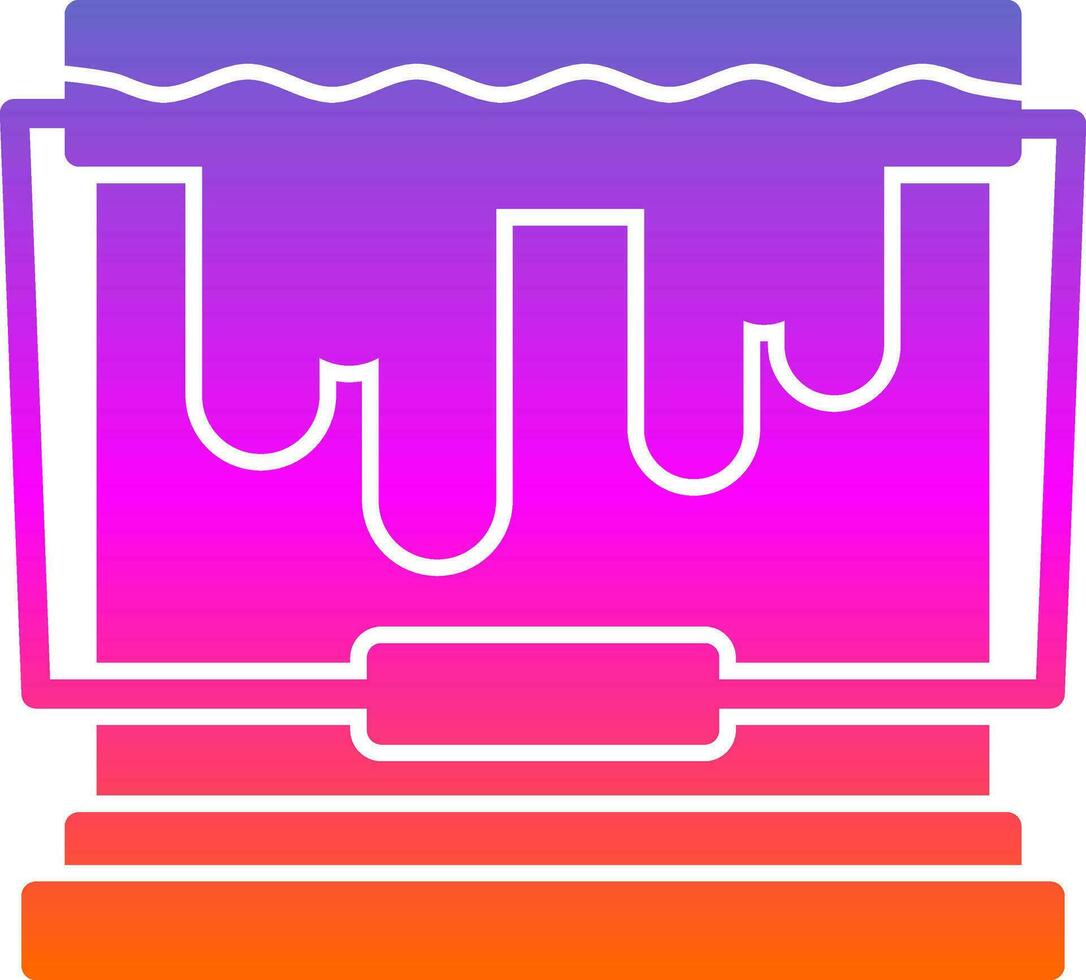 Paint Bucket Vector Icon Design