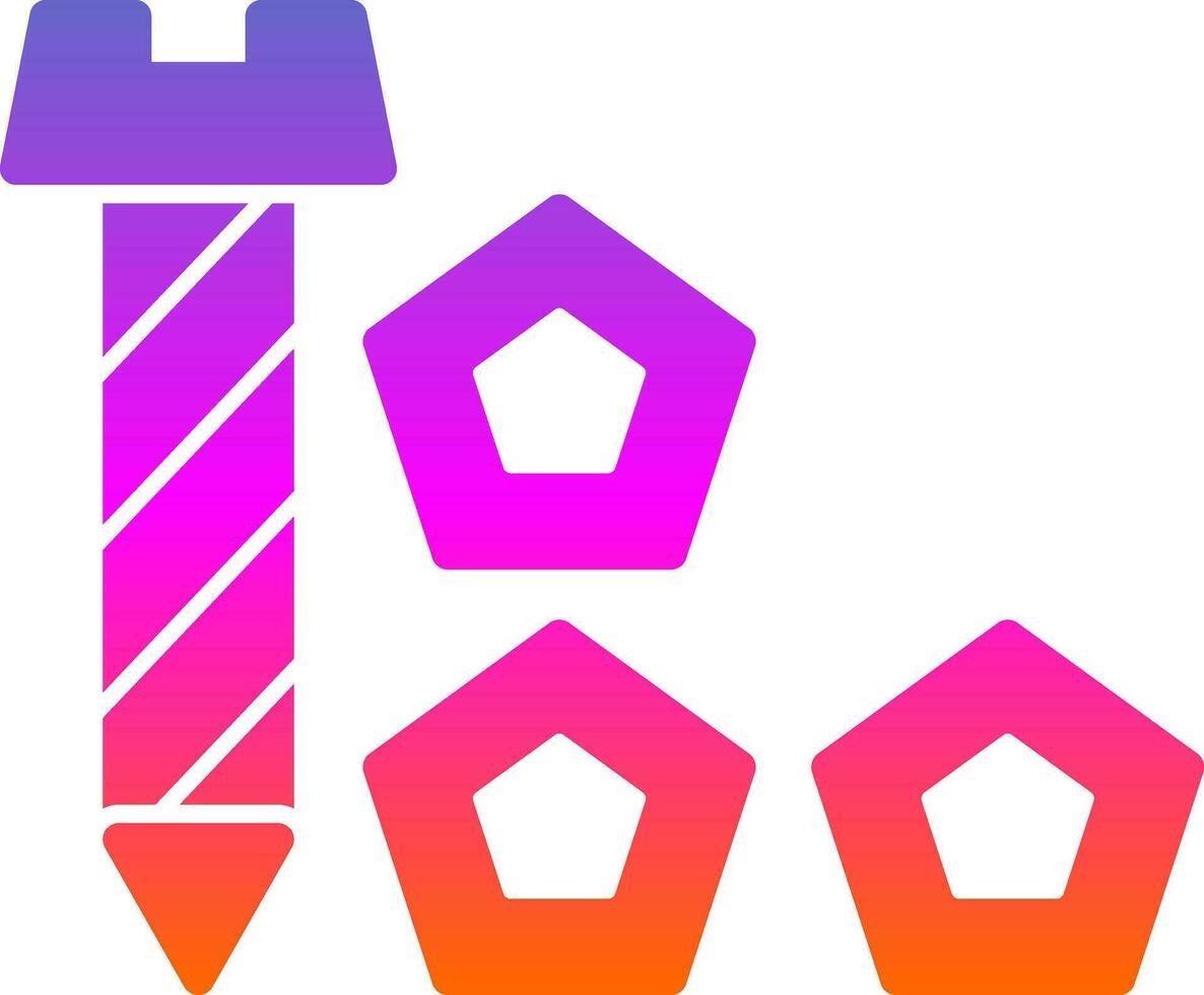 Screws Vector Icon Design