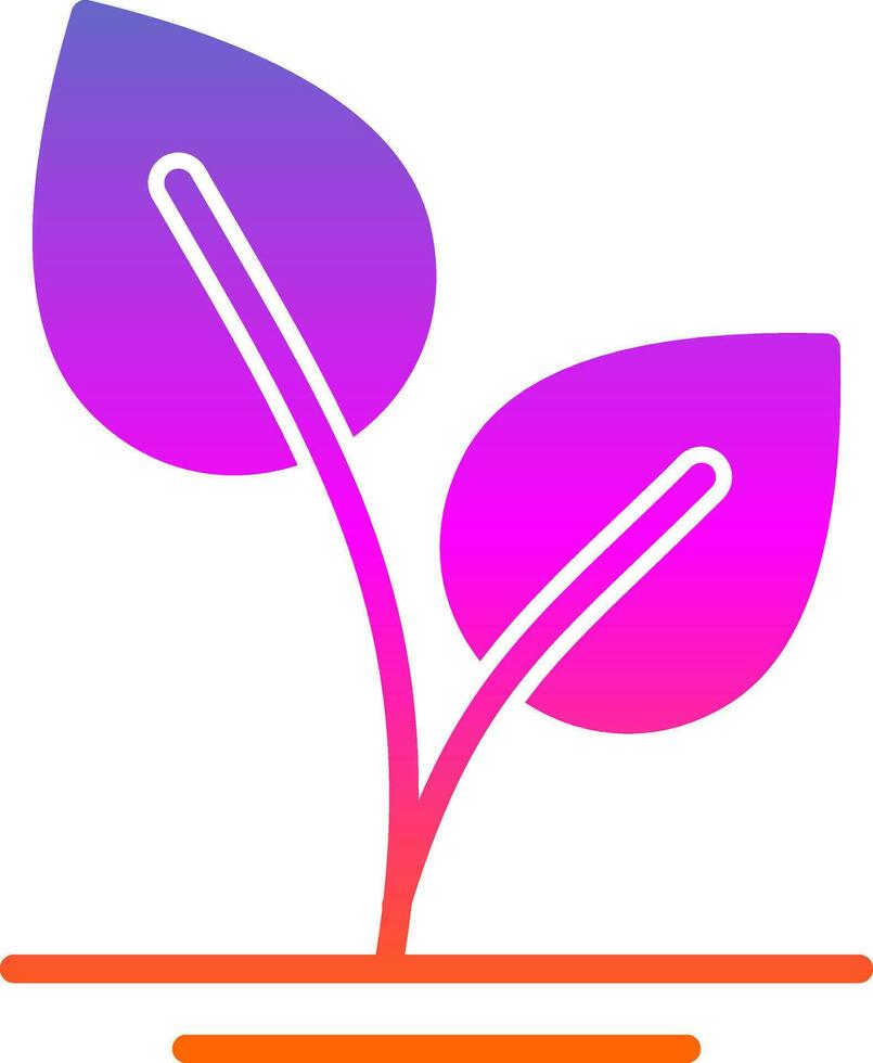 diseño de icono de vector de planta