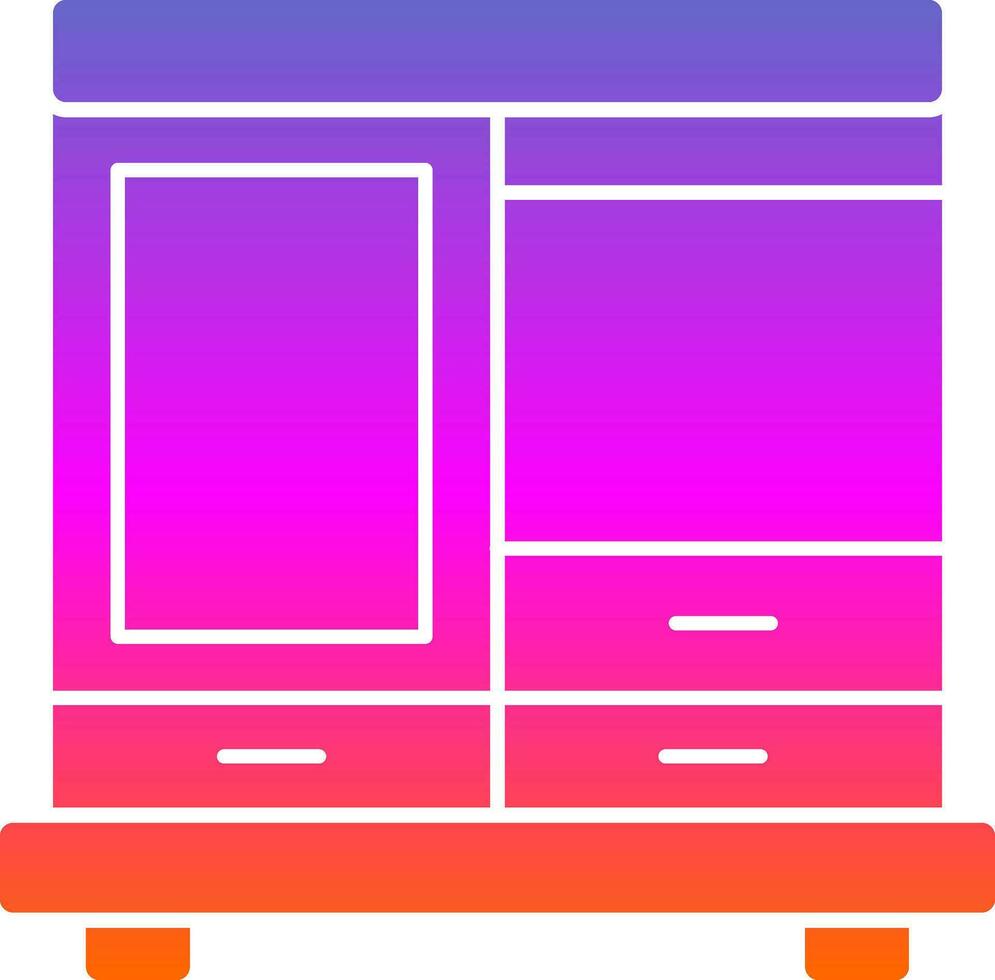 Wardrobe Vector Icon Design