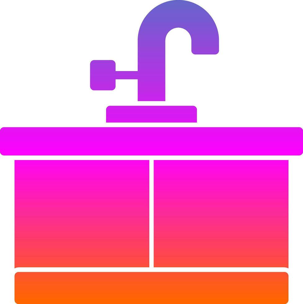 Kitchen Sink Vector Icon Design