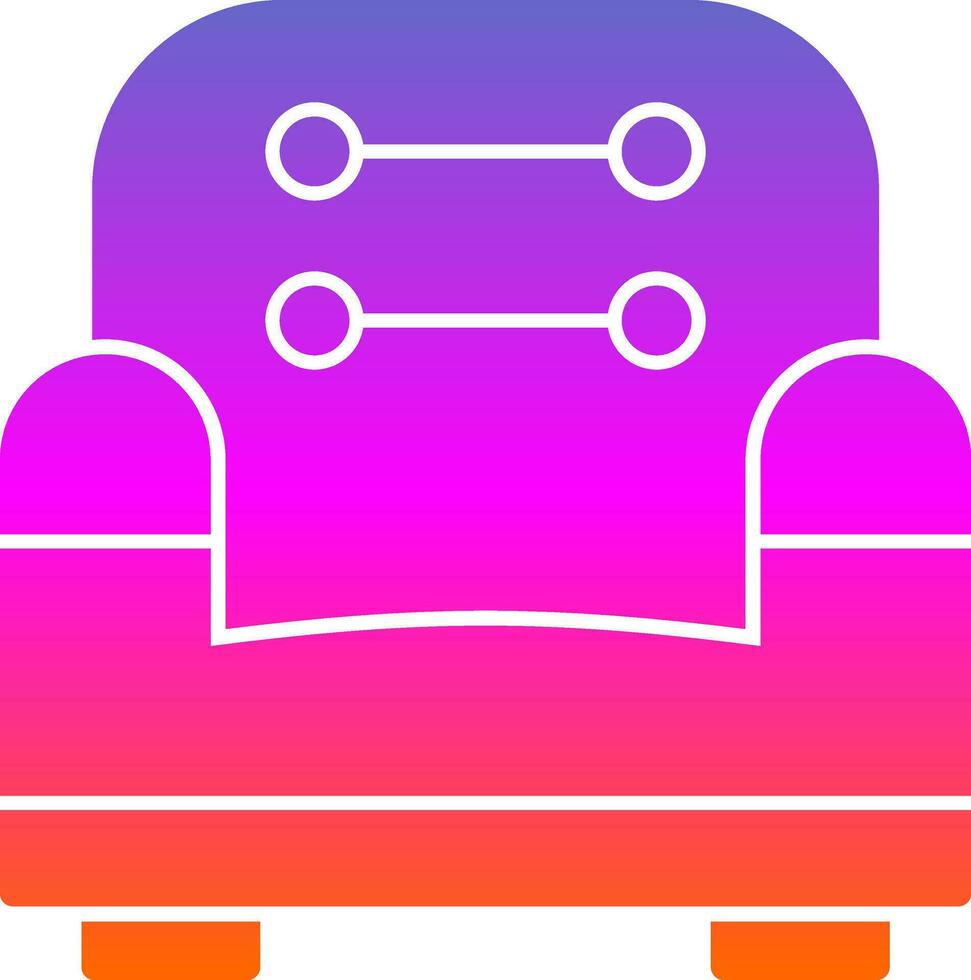 Couch Vector Icon Design