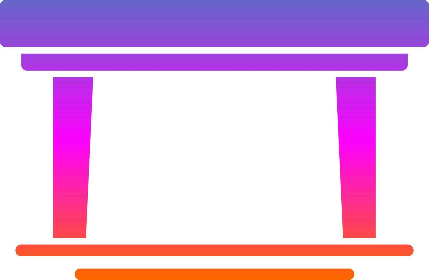 Table Vector Icon Design