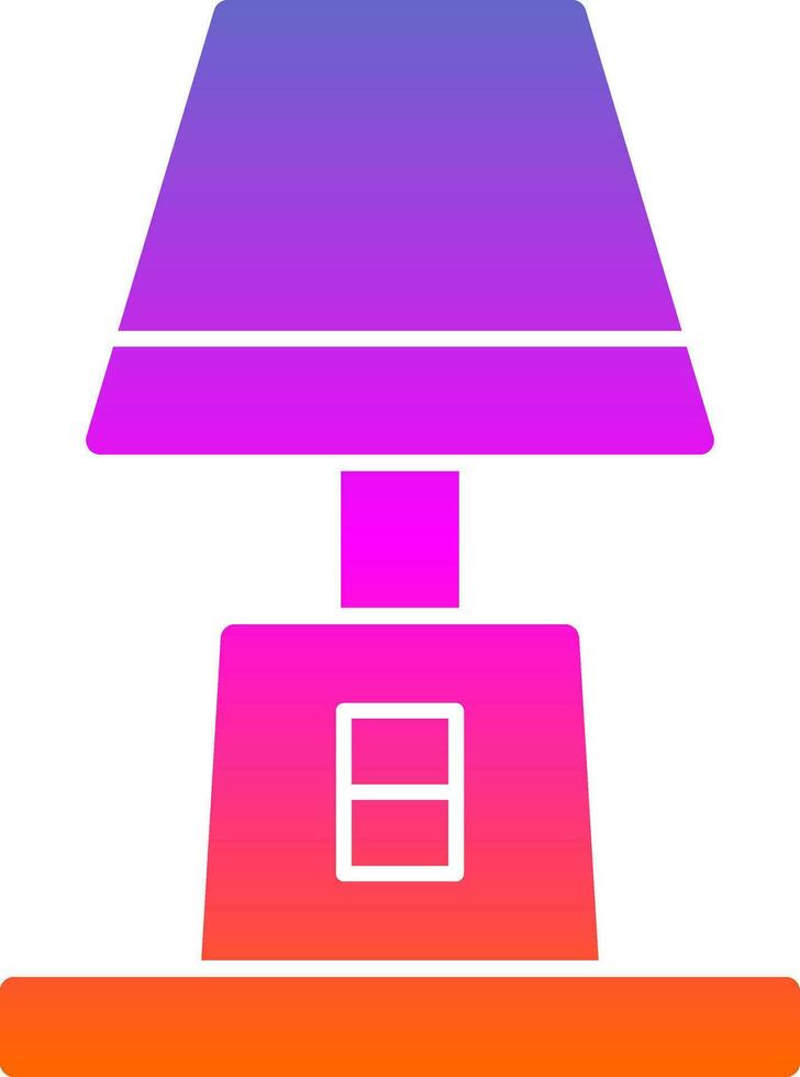 Lamp Vector Icon Design