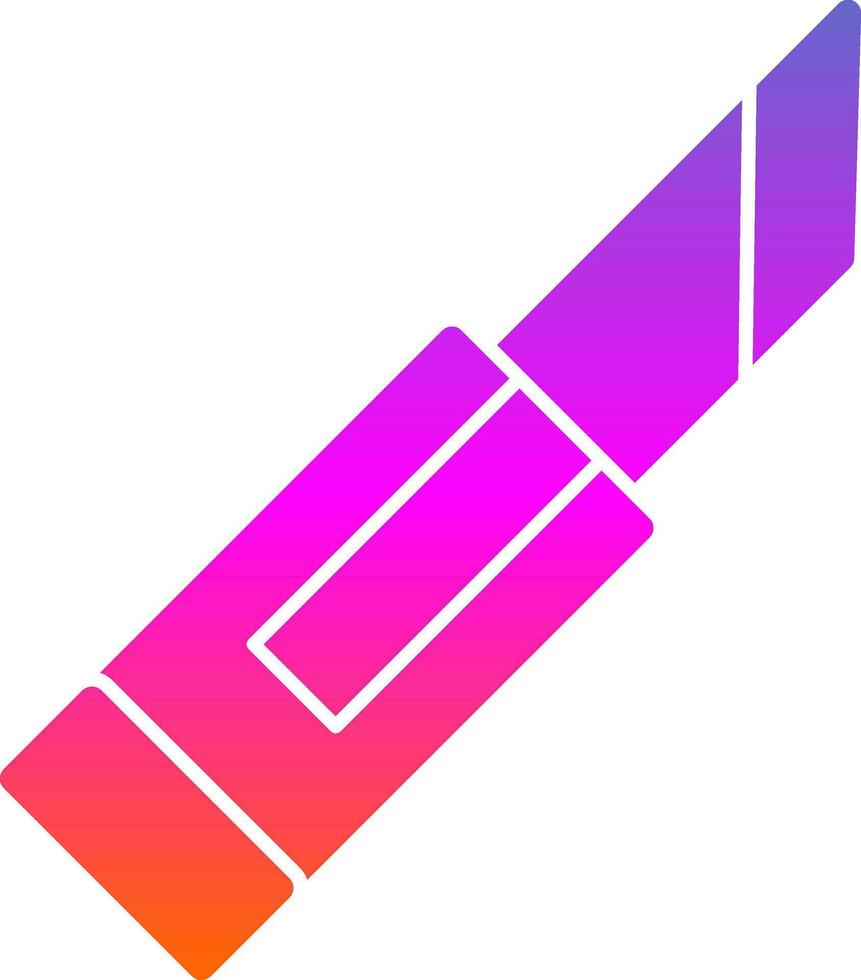 Surgical knife Vector Icon Design