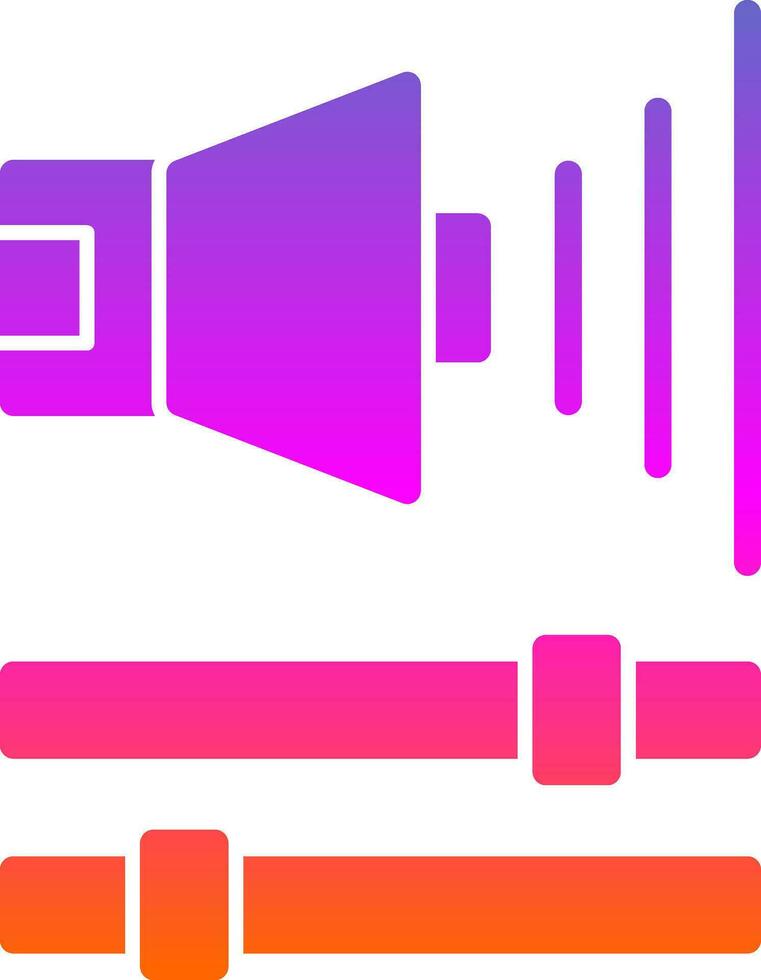Volume Vector Icon Design