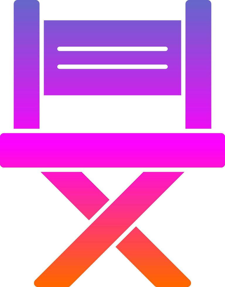 Director chair Vector Icon Design