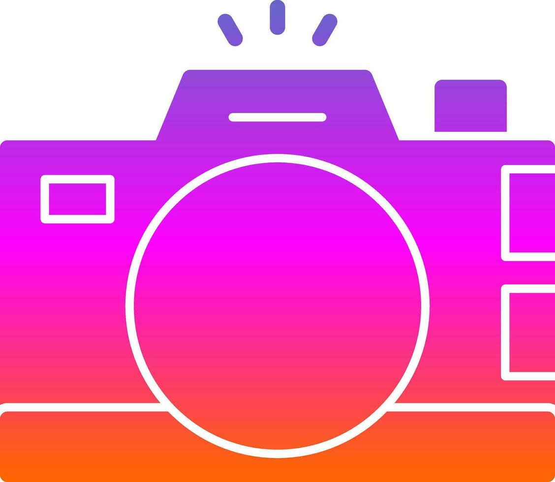 Digital camera Vector Icon Design
