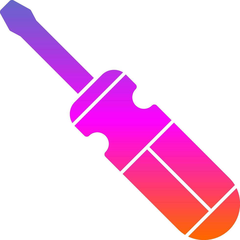 Screwdriver Vector Icon Design