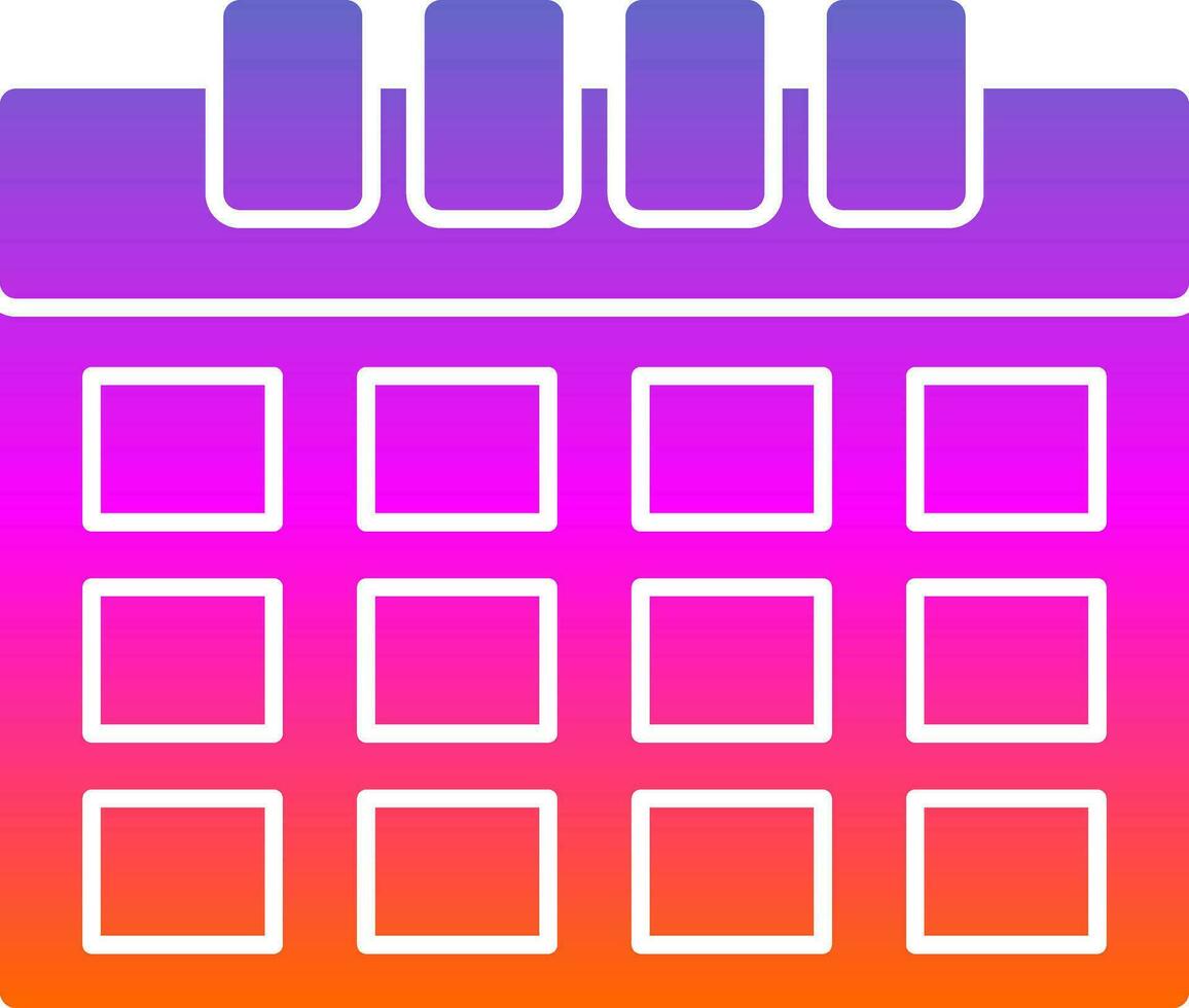 Calendar Vector Icon Design