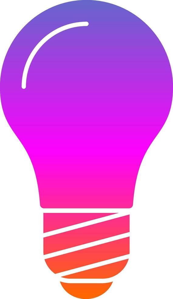 Light bulb Vector Icon Design