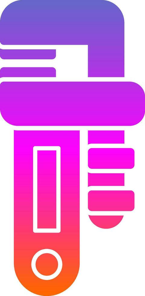 Pipe wrench Vector Icon Design