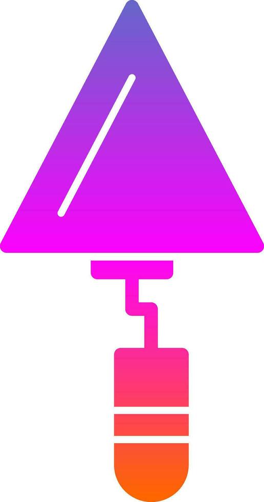 Trowel Vector Icon Design