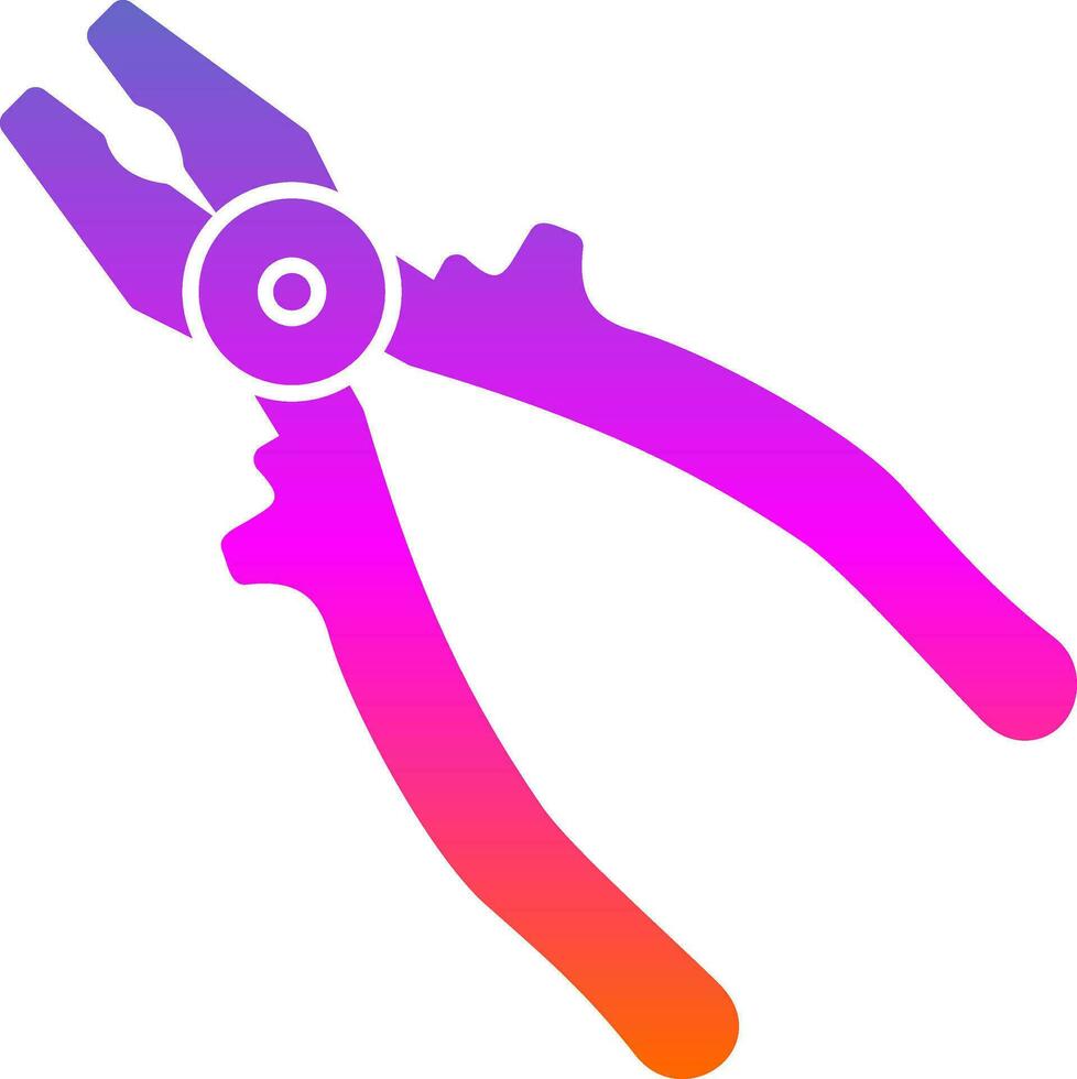Lineman s pliers Vector Icon Design