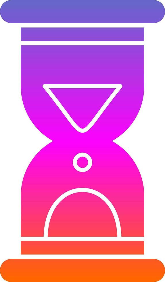 Hourglass Vector Icon Design