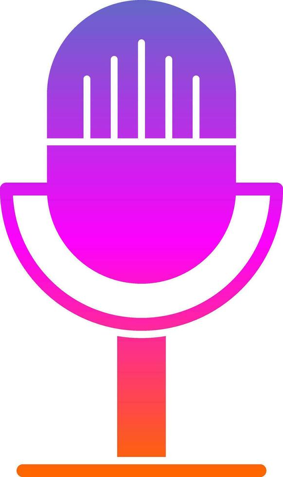 Microphone Vector Icon Design