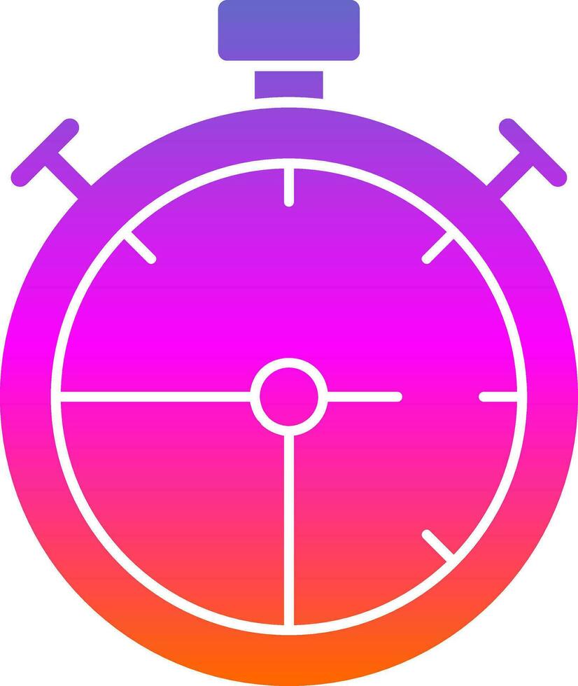 Stopwatch Vector Icon Design