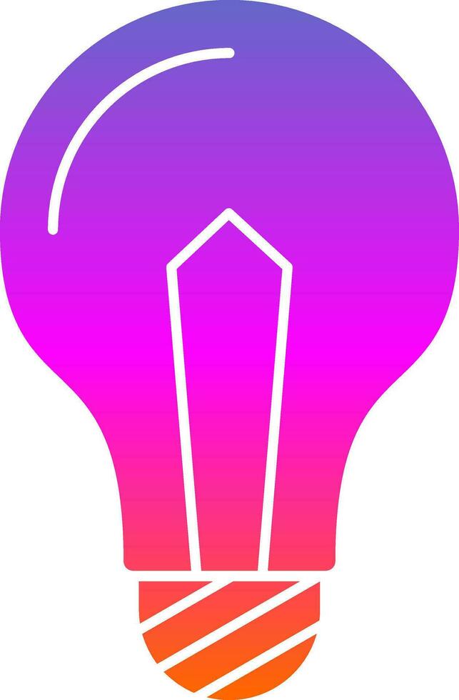 Light Bulb Vector Icon Design