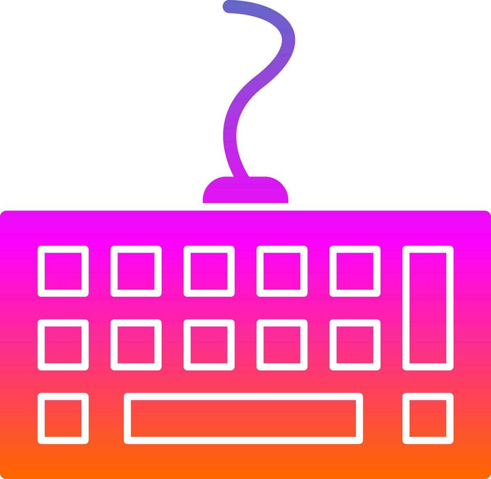 Keyboard Vector Icon Design