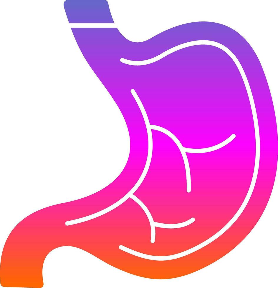 Stomach Vector Icon Design