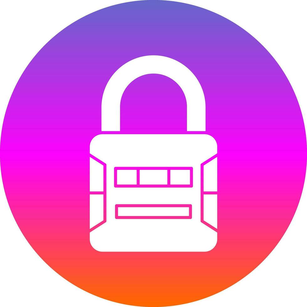 Padlock Vector Icon Design