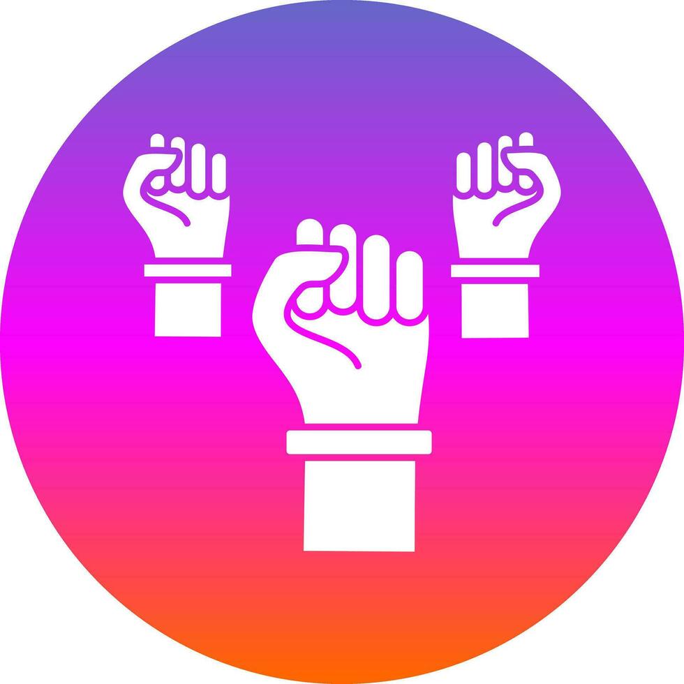 Human rights Vector Icon Design